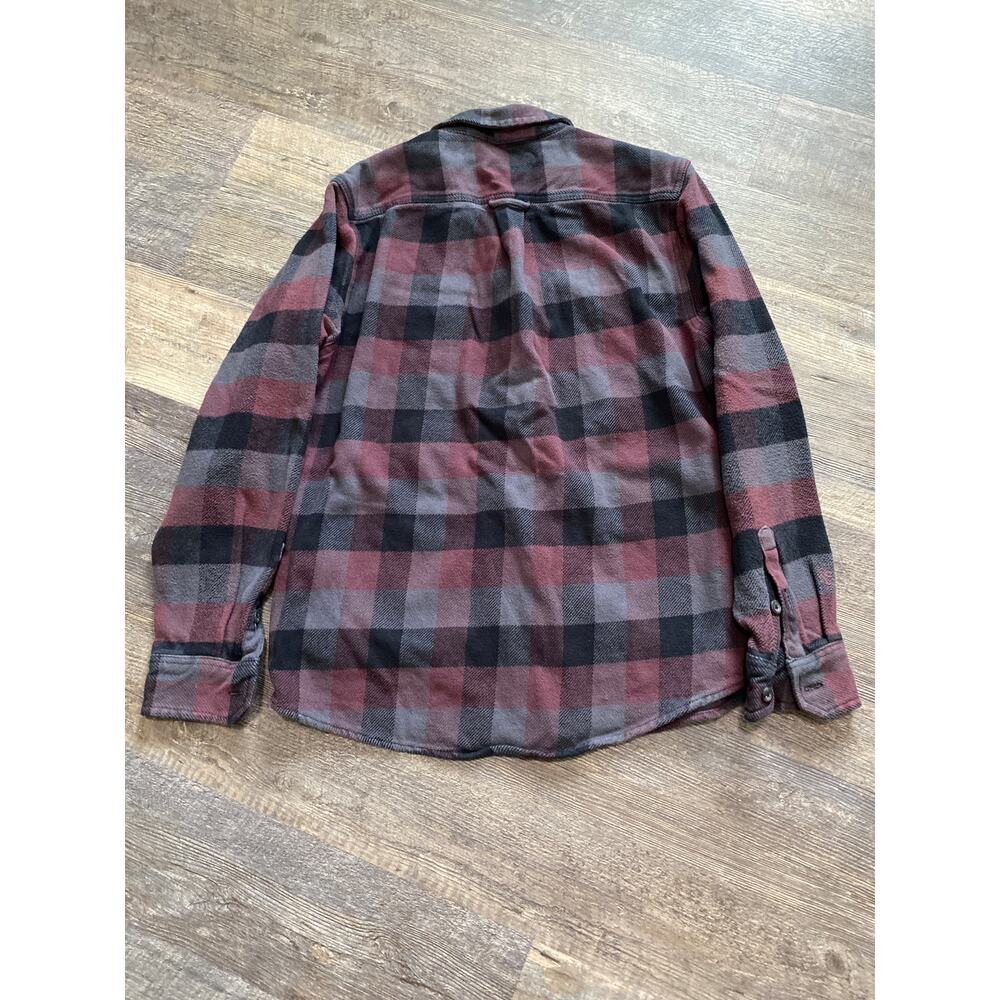 ORVIS Men’s Big Bear Flannel Heavyweight Jacket Size M Button up Closure - Picture 7 of 9